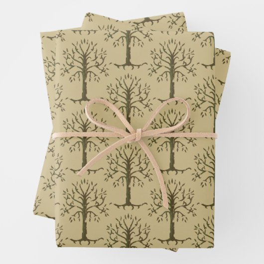 Weiße Bäume von Gondor Geschenkpapier Set (Beispiel)