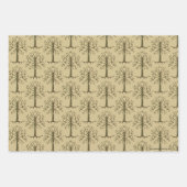 Weiße Bäume von Gondor Geschenkpapier Set (Vorderseite)