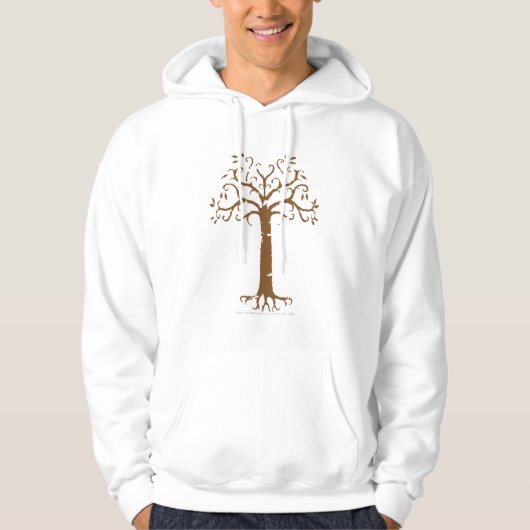 Weiße Bäume von Gondor Hoodie (Vorderseite)