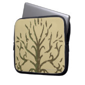 Weiße Bäume von Gondor Laptopschutzhülle (Vorderseite Links)