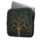 Weiße Bäume von Gondor Laptopschutzhülle (Vorderseite Links)