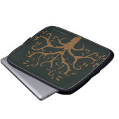 Weiße Bäume von Gondor Laptopschutzhülle (Vorne Knopf)