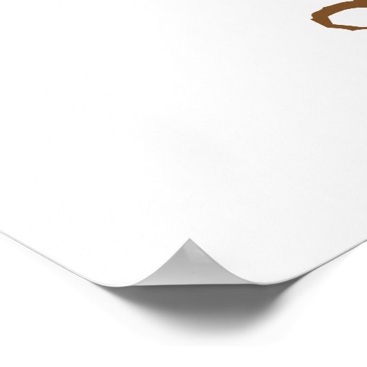 Weiße Bäume von Gondor Poster (Ecke)