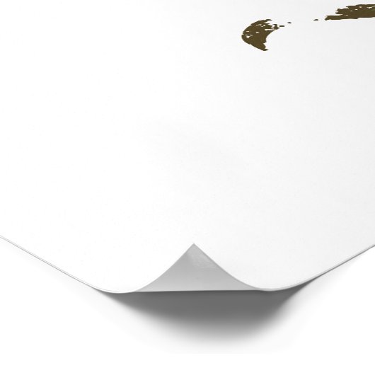 Weiße Bäume von Gondor Poster (Ecke)