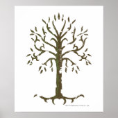 Weiße Bäume von Gondor Poster (Vorne)