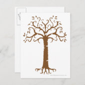 Weiße Bäume von Gondor Postkarte (Vorne/Hinten)