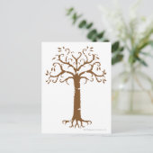 Weiße Bäume von Gondor Postkarte (Stehend Vorderseite)