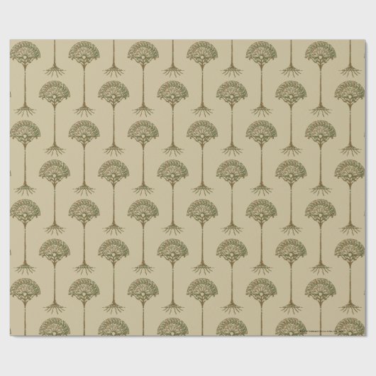 Weiße Bäume von Númenor Geschenkpapier (Flach)