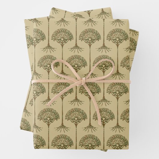 Weiße Bäume von Númenor Geschenkpapier Set (Beispiel)