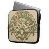 Weiße Bäume von Númenor Laptopschutzhülle (Vorderseite Links)