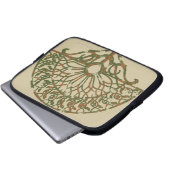 Weiße Bäume von Númenor Laptopschutzhülle (Vorne Knopf)