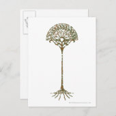 Weiße Bäume von Númenor Postkarte (Vorne/Hinten)