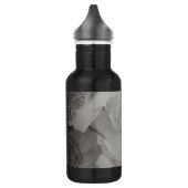 Weiße Begonie Trinkflasche (Links)