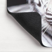 Weiße Bengal-Tiger-Mauspad Mousepad (Ecke)