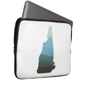 Weiße Berge in New Hampshire Laptopschutzhülle (Vorne Rechts)