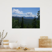 weiße Berge in New Hampshire Poster (Küche)