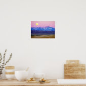 Weiße Berge, Kalifornien, Etats-Unis Poster (Küche)