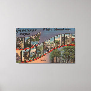 Weiße Berge, New Hampshire 2 Leinwanddruck