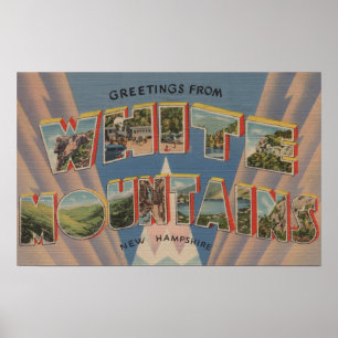 Weiße Berge, New Hampshire 2 Poster