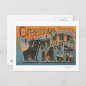 Weiße Berge, New Hampshire Postkarte (Vorne/Hinten)