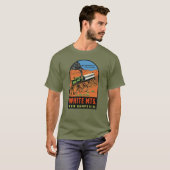Weiße Berge, New Hampshire T-Shirt (Vorne ganz)