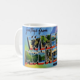 Weiße Berge NH Kaffeetasse