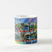 Weiße Berge NH Kaffeetasse (Mittel)
