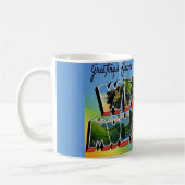 Weiße Berge NH Kaffeetasse (Links)