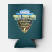 Weiße Berge (Pfeilspitzen) Dosenkühler (Vorderseite)