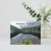 Weiße Berge Postkarte (Stehend Vorderseite)