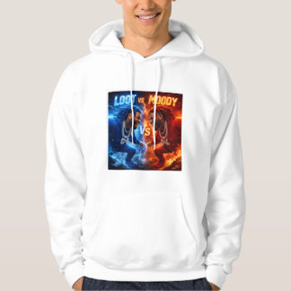 Weiße Beute Vs Moody Hoodie Für Männer