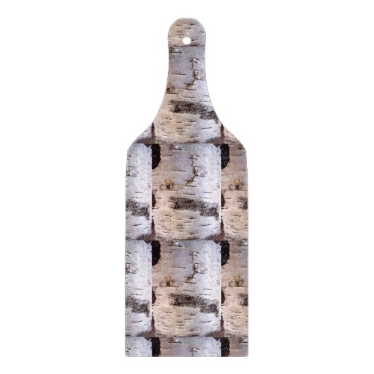 Weiße Birke Schneidebrett (Vorderseite)