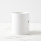 Weiße Birke Tree Fairy trägt Rinde Kaffeetasse (Mittel)
