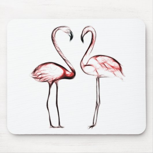 Weiße Birkenbaum Holz Rustikaler Stallbaum Chic Mousepad (Vorne)