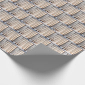 Weiße Birkenbäume im Winter Geschenkpapier (Ecke)