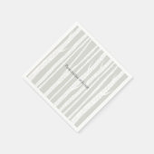 Weiße Birkenbäume Serviette (Ecke)