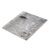 Weiße Birkenbaumrinde Fliese (Seite)