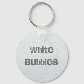Weiße Blasen - Vorlage Schlüsselanhänger (Vorderseite)