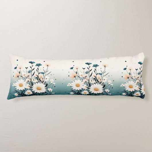 Weiße Bläserblasse Kissen (Vorderseite)