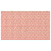 Weiße Blätter auf Orangentabletten Tischdecke (Vorderseite (Horizontal))