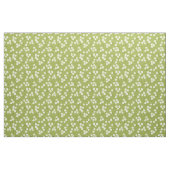 Weiße Blossom Blumenmuster Stoff (Fat Quarter (45,7 x 55,9 cm))