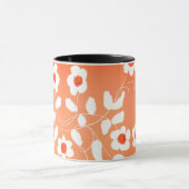 Weiße Blossom Muster Tasse (Zentrum)