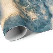 WEISSE BLUE SKY GESCHENKPAPIER (Rolleneckpunkt)