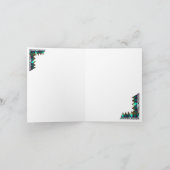 WEISSE BLUME BIRTHDAY CARD KARTE (Innenseite)