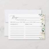 Weiße Blume, Blume aus Creme, Brautparty Rezept (Vorderseite)