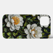 Weiße Blume Case-Mate iPhone Hülle (Rückseite (Horizontal))