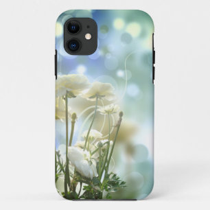 Weiße Blume iPhone 11 Hülle
