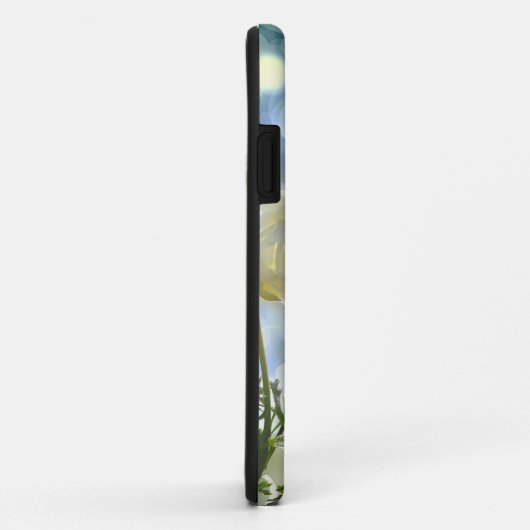 Weiße Blume Case-Mate iPhone Hülle (Hinten/Rechts)