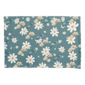 Weiße Blume Elegance Pillowcase Kissenbezug (Vorderseite-Links)