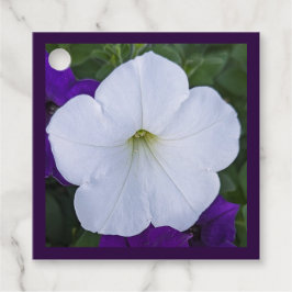 Weiße Blume Foto Schönheit für Ashes Bible Verse Geschenkanhänger